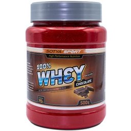 100% chocolat et protéines de lactosérum 500g