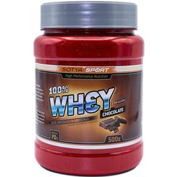 100% chocolat et protéines de lactosérum 500g