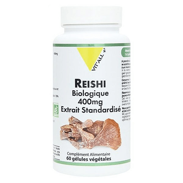 Reishi 400mg Bio 60 gélules végétales
