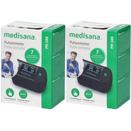 Medisana® Oxymètre de pouls Noir Pm100