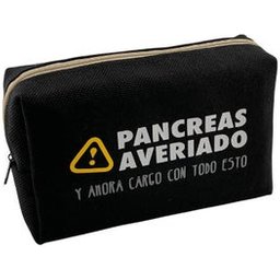 Páncreas Averiado Étui Diabète Noir 1ut
