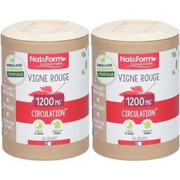 Nat&Form Vigne rouge Bio en gélules