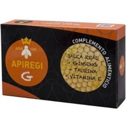 Apiregi G Geleia Real + Ginseng 20 Ampolas