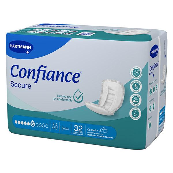 Secure Protections Anatomiques Absorption 6 Gouttes 32 Unités