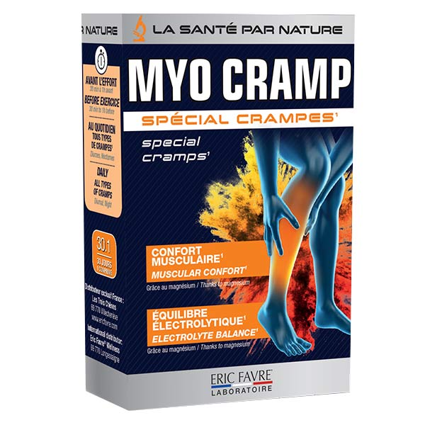Confort Articulaire & Décontractant Myo Cramp Spécial Crampes 30 comprimés