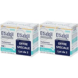EtiaXil Détranspirant - Traitement de la transpiration excessive - Peau sensible - Roll-on