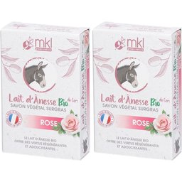 Mkl Savon AU Lait D'ânesse BIO - Rose
