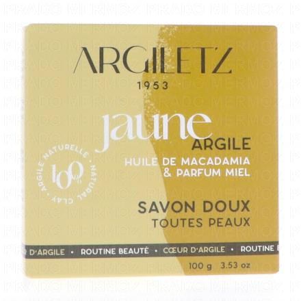 Argile Jaune - Cœur d'argile Savon doux à l'argile jaune 100g