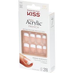 Kiss Salon Acrylic Kit Faux-Ongles Salon Acrylic French Nails