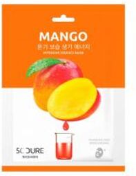 5C Cure Essence Intensive Masque Tissu à la Mangue 25 ml - Sachet 1 masque tissu