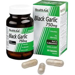 Health Aid Ail Noir Riche en S-Allycystéine 30 Caps. vegan