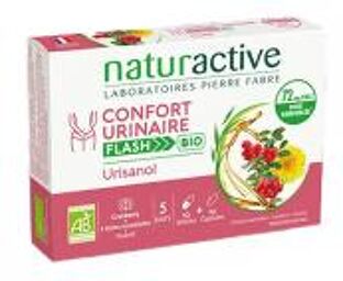 Urisanol Confort Urinaire Flash (10 Gélules + 10 Caps.) - Boîte 10 gélules + 10 capsules