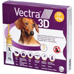 Solution Spot-On pour Chiens 1,5 - 4 kg