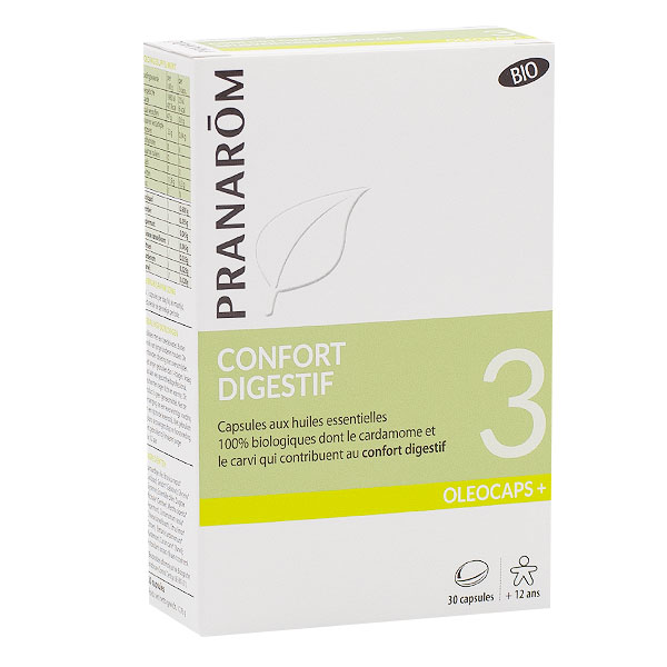 Oleocaps 3 Confort Digestif Bio 30 capsules