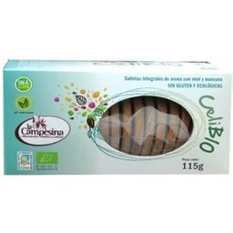 Biscuit à l'Avoine Int Pomme Miel 120g
