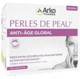 Perles de Peau Anti-Âge Global - Tous Types de Peau - 60 Sticks (30 Jours) - Boîte 60 sticks