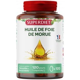 Huile de Foie de Morue 120 Capsules