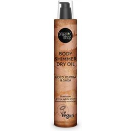 Body Shimmer Dry Oil Gold Jojoba Shea 100ml