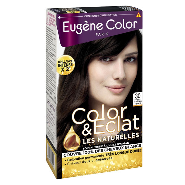Les Naturelles Crème Colorante Permanente n°30 Châtain Foncé