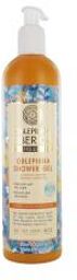 Oblepikha Gel Douche à l'Argousier Nutrition et Hydratation 400 ml - Flacon-Pompe 400 ml