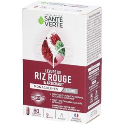 Santé Verte levure de riz rouge