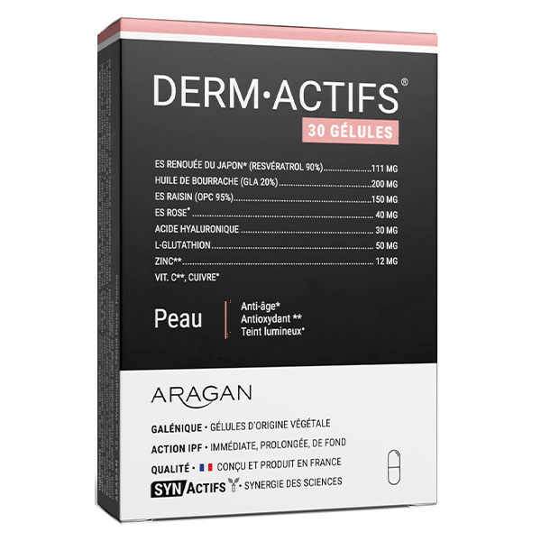 Aragan - - Dermactifs® - Anti-âge - Huile de Bourrache - 30 gélules