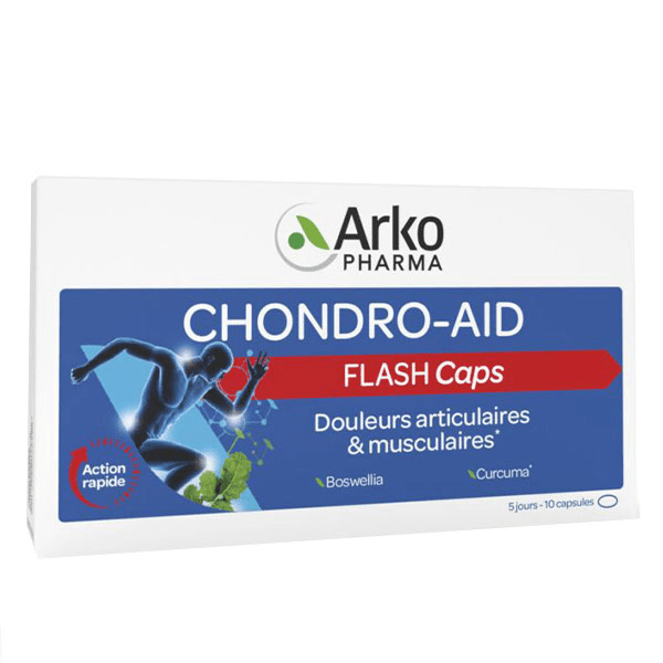 Chondro-Aid Confort Musculaire Flash Caps 10 capsules