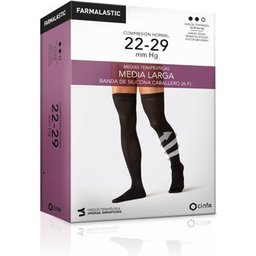 Bas Long Homme (A-F) Compression Normale Noir TS