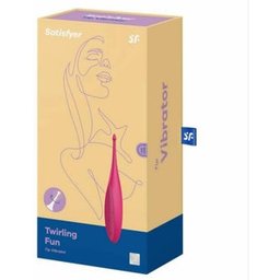 Twirling Fud Vibrator Magenta 1 pièce
