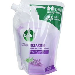 Relaxing Gel Lavant Antibactérien Lavande Recharge