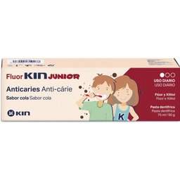 Fluor-Junior, dentifrice aromatisé au cola 75ml