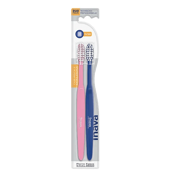 Oral care Chirurgicale 15/100 Brosses à Dents Extra Souple Lot de 2