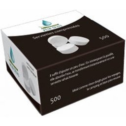 Serviettes Compressées 500 Unités