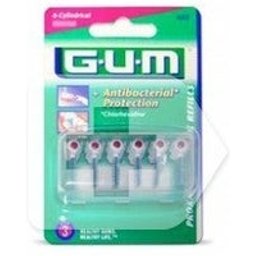 GUM™ Proxabrush 618 brosse interdentaire pour 8 pièces rechargeable