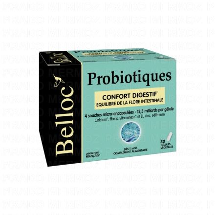 Probiotiques confort digestif x30 gélules