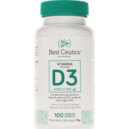 Vitamine D3 4000Ui 100 Capsules