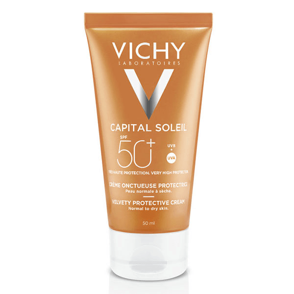 Capital Soleil Crème Solaire Visage Onctueuse SPF50+ 50ml