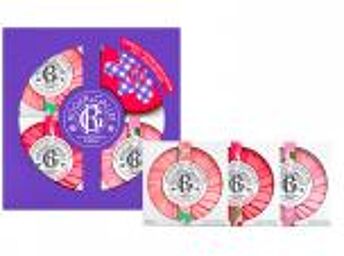 Coffret Trio Savons Bienfaisants + Boîte à Savon Offerte - Coffret 3 savons de 100 g + 1 boîte à savon offerte