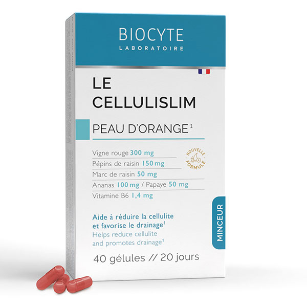 Le Cellulislim Minceur Peau d'Orange Drainage 40 gélules