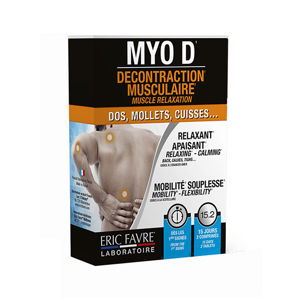 Confort Articulaire & Décontractant Myo D Décontraction Musculaire 30 comprimés