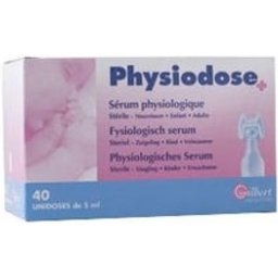 Physiodose Sérum physiologique 40 unidoses