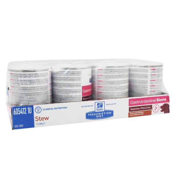 Prescription Diet Canine Gastrointestinal Biome Mijotés 12x354g