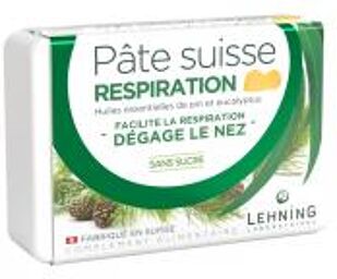 Pâte Suisse Respiration - Boîte 40 gommes