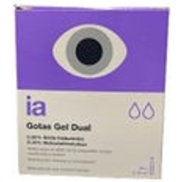 Gel Double Gouttes Hydratant Yeux 20x0,35ml