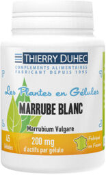 Marrube blanc 200 mg : Conditionnement - 180 gélules