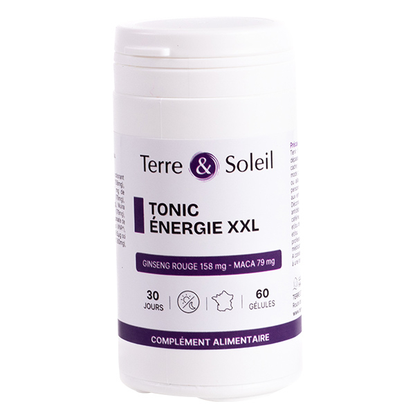 Tonic Energie XXL - Boîte de 60 gélules
