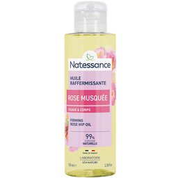 Natessance Huile de Rose Musquée Régénérante Anti-Âge Visage
