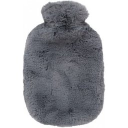 Almohadilla Térmica de Agua de Peluche Gris Oscuro 1ud