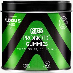 Aldous Labs Probióticos con Vitaminas para Niños Sabor Cereza 120 gummies