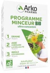 Arkofluides Programme Minceur Bio - Boîte 3 x 10 ampoules